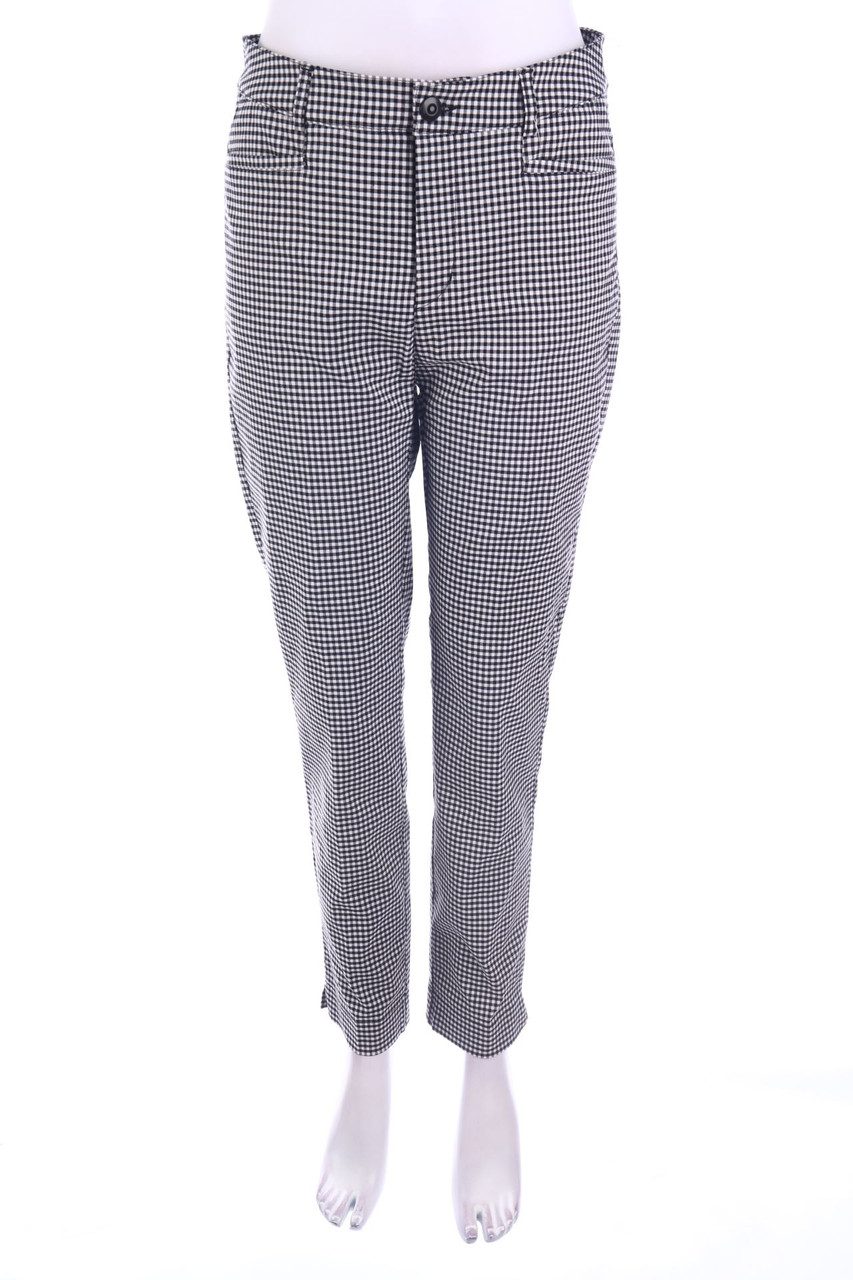 ANNA MONTANA - Hose mit Karo-Muster - L