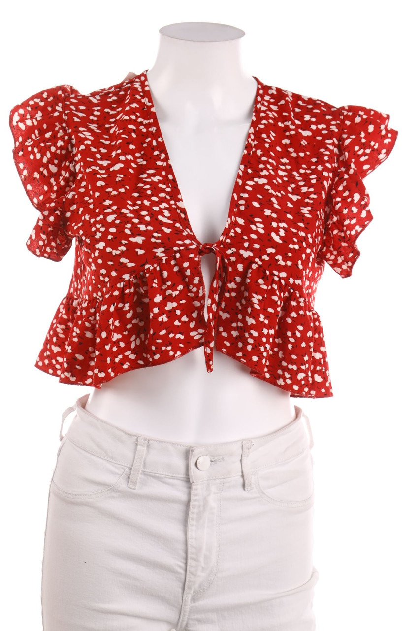 SHEIN - Kurzarm-Bluse - S