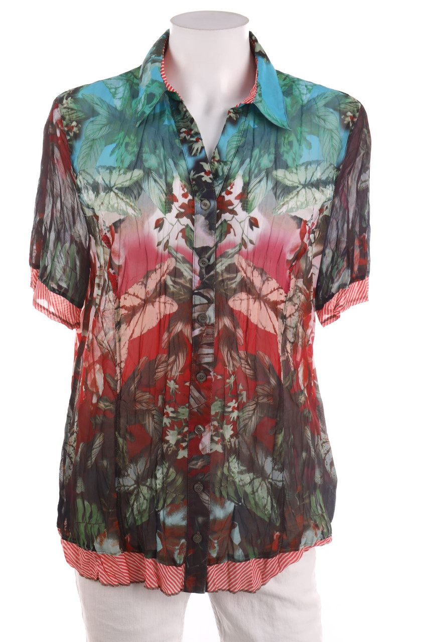 BONITA - Kurzarm-Bluse - XL