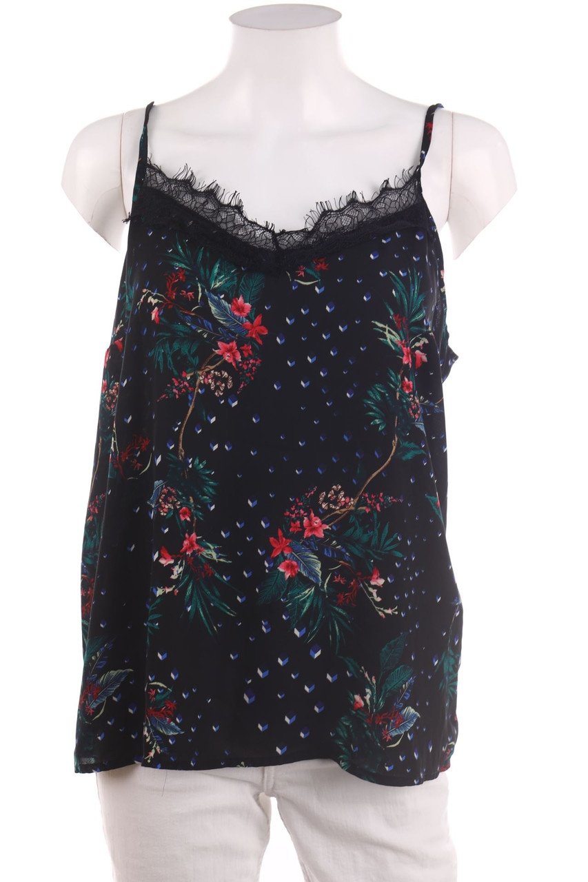 Janina - Blusentop mit Spitze - L