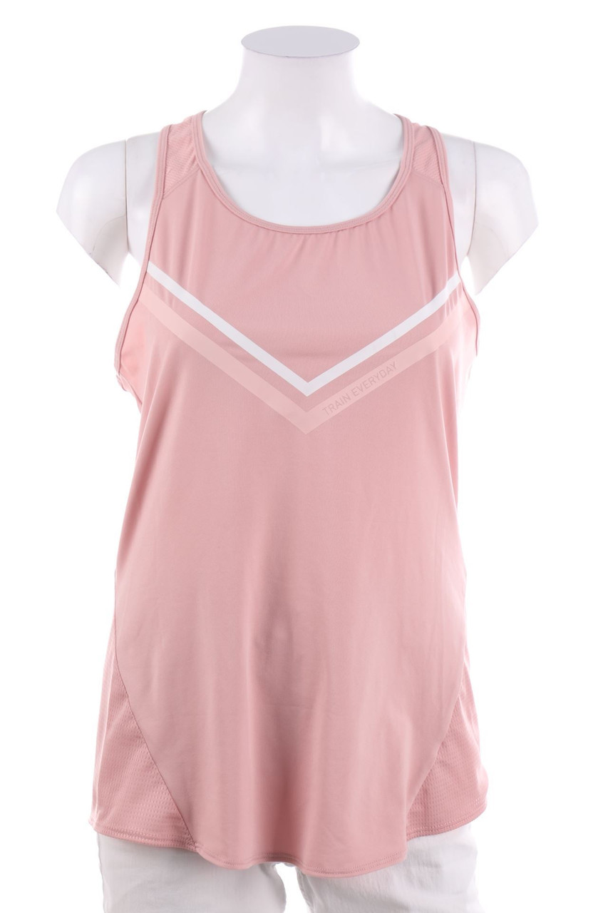 Domyos - Racerback-Top mit Statement-Print - D 36