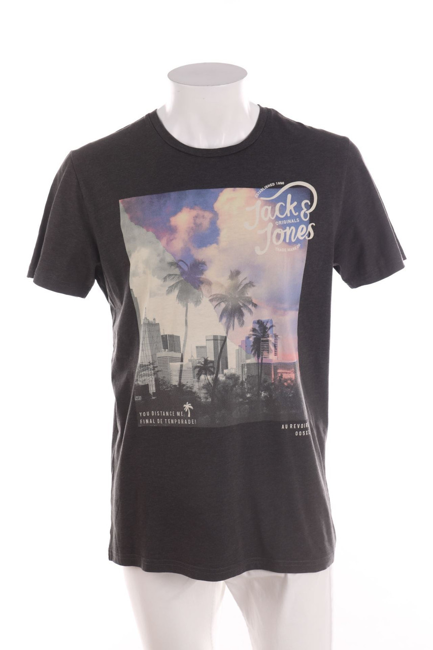 JACK & JONES - T-Shirt mit Print - 52