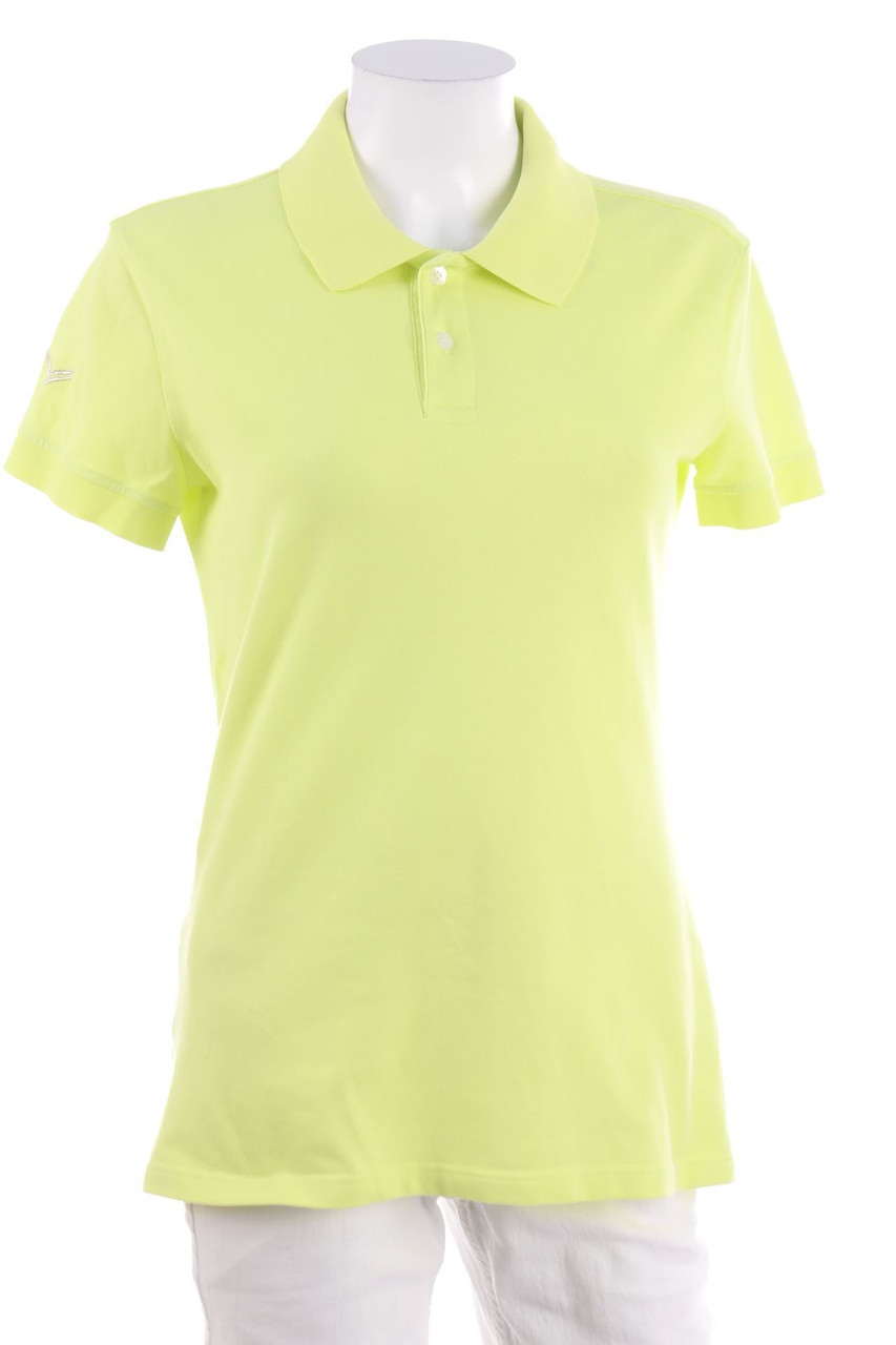 Ohne Label - Polo-Shirt mit Stickereien - D 38