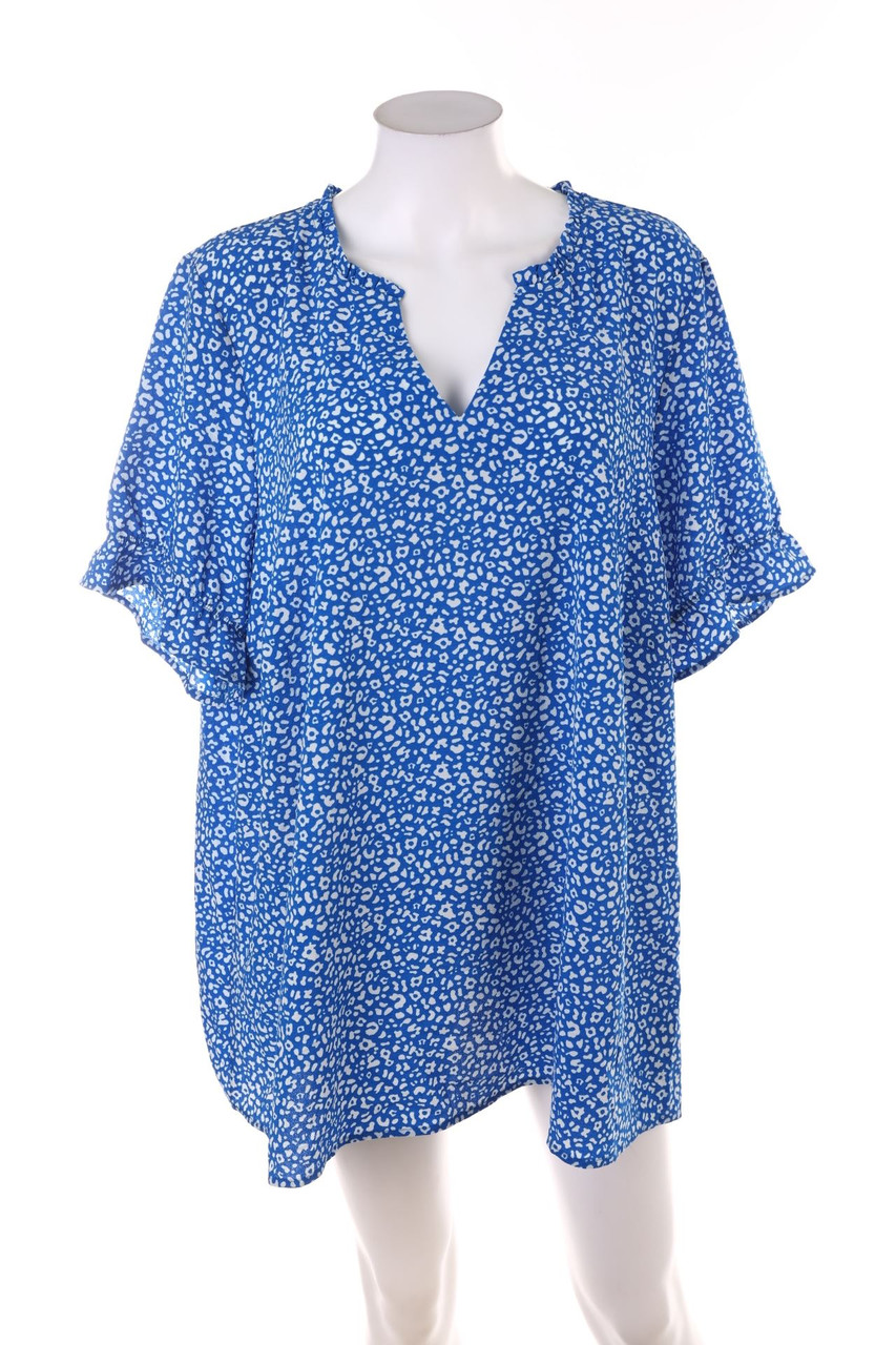 ZiZZi - Kurzarm-Bluse - XL
