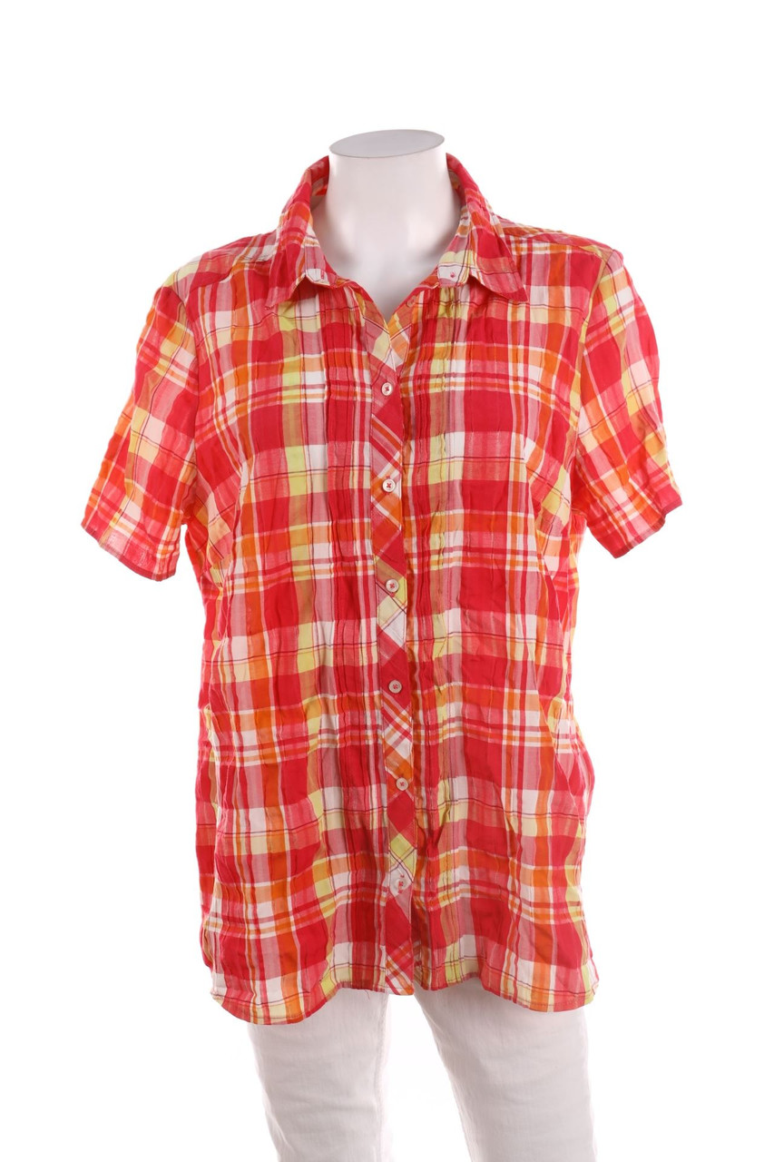 Charles Vögele - Hemd-Bluse mit kurzem Ärmel - 2XL