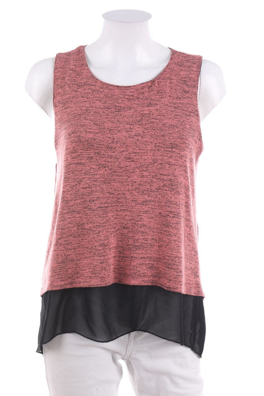 qed london - Blusentop im Layer Look - D 36