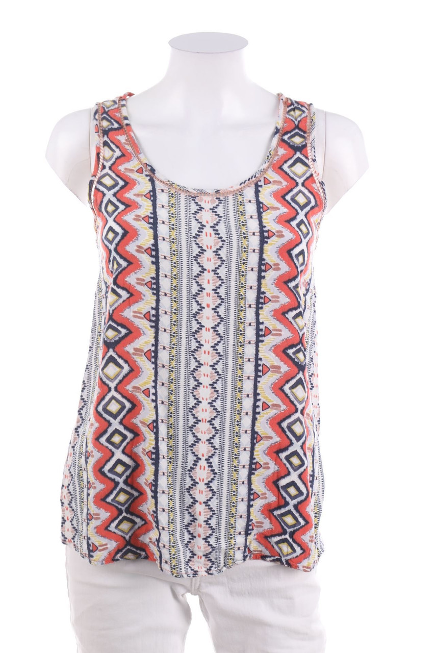 promod - Blusentop mit Ethno-Print - D 36