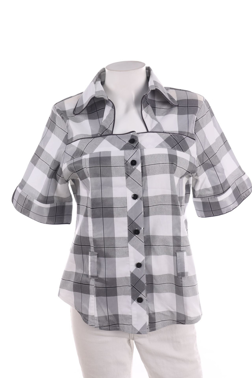 SECONDHAND - Kurzarm-Bluse - 2XL