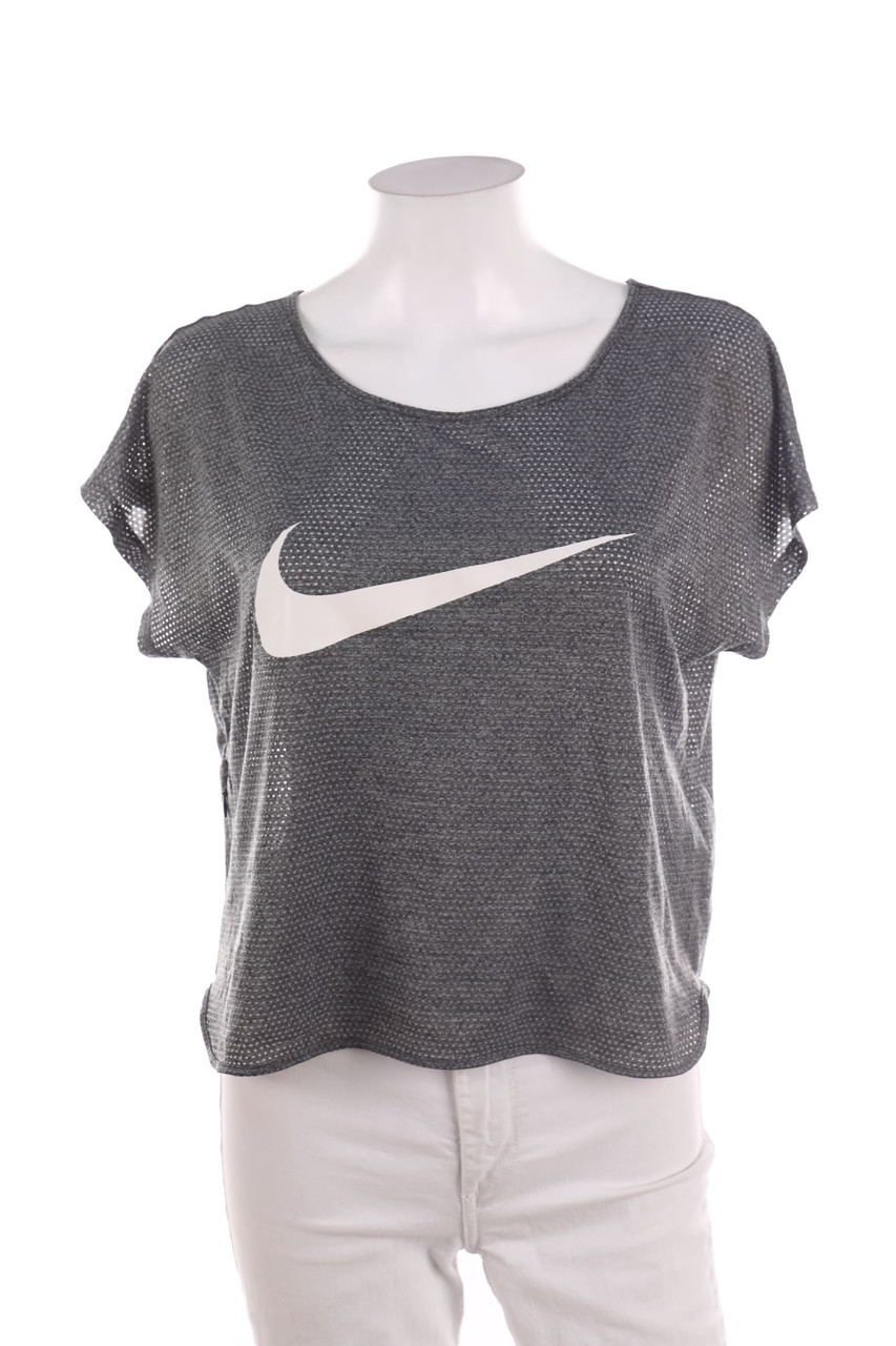 NIKE - Sport T-Shirt mit Logo-Print - L