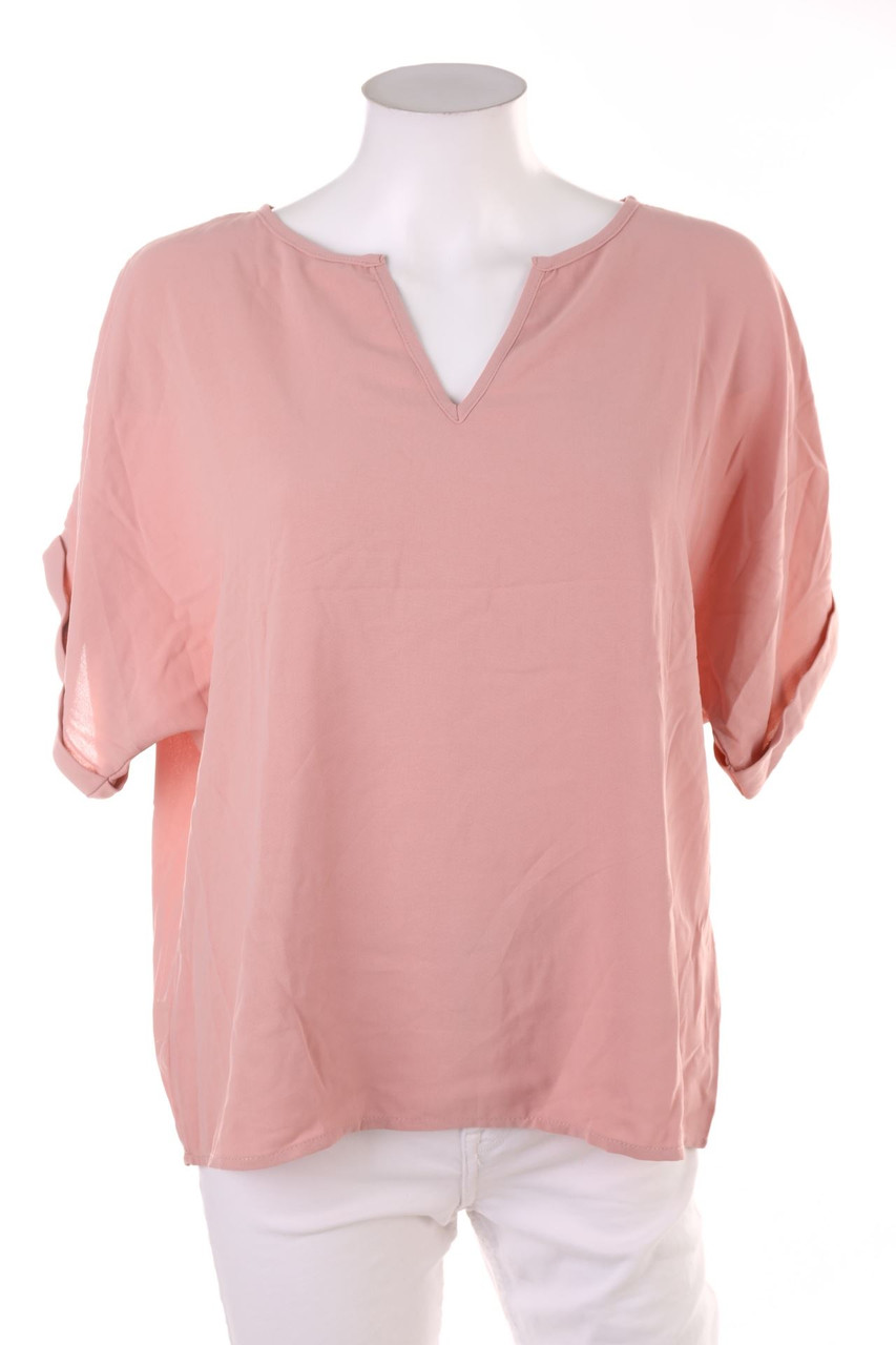 SHEIN - Kurzarm-Bluse - L