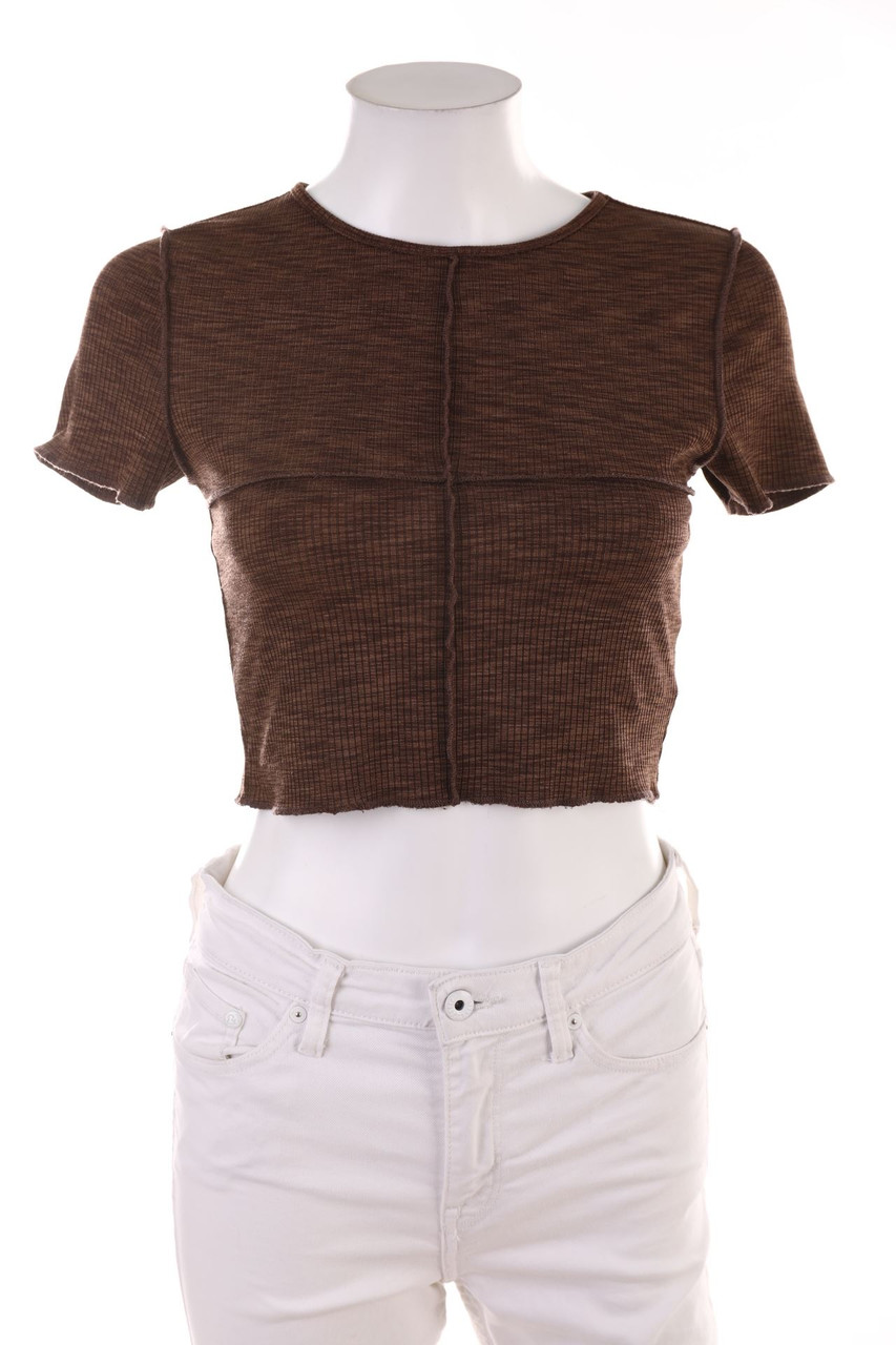 H&M - Cropped-Shirt - S