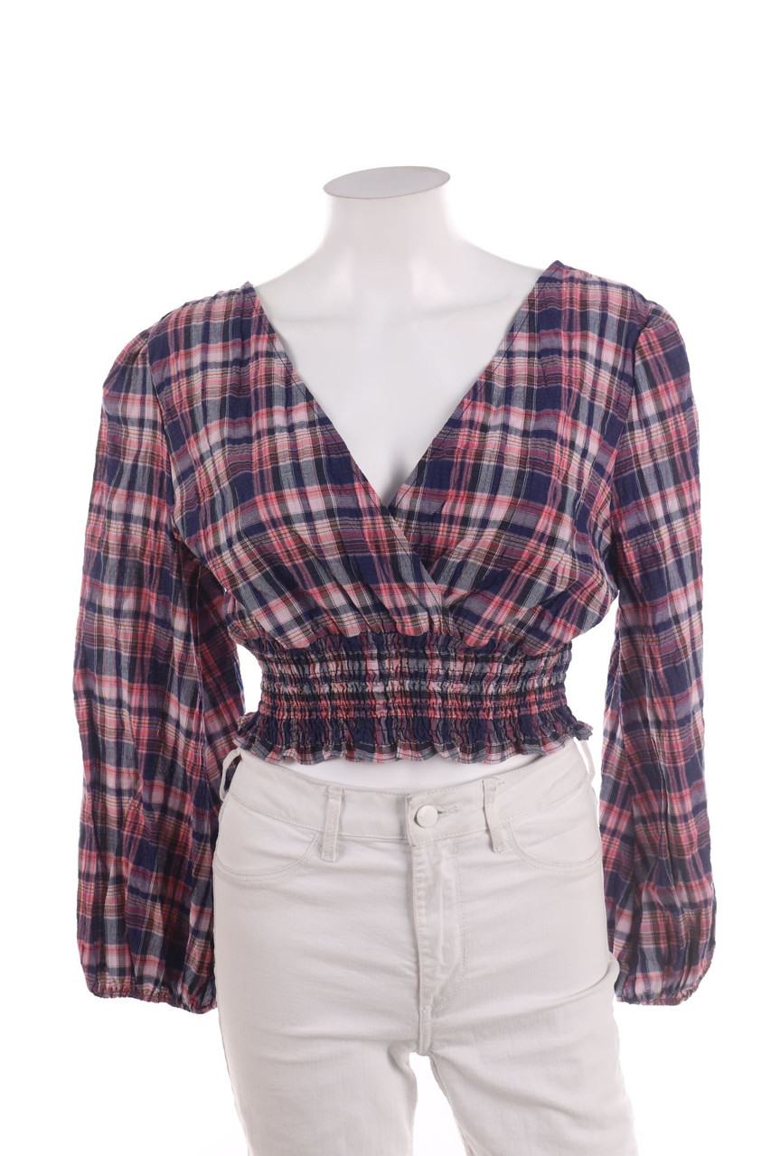 ZARA - Cropped-Bluse - S