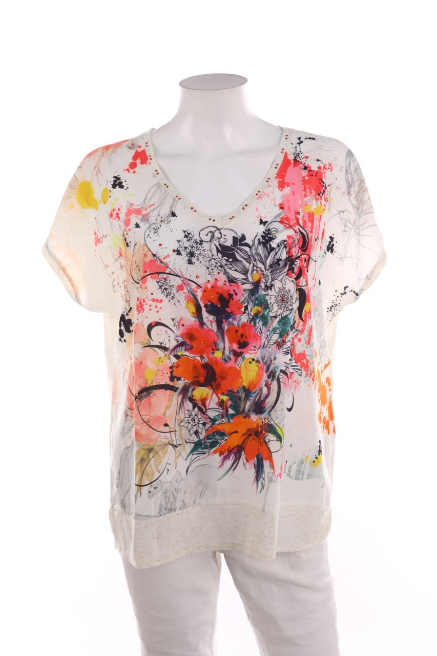 Laura Torelli - Kurzarm-Shirt - M