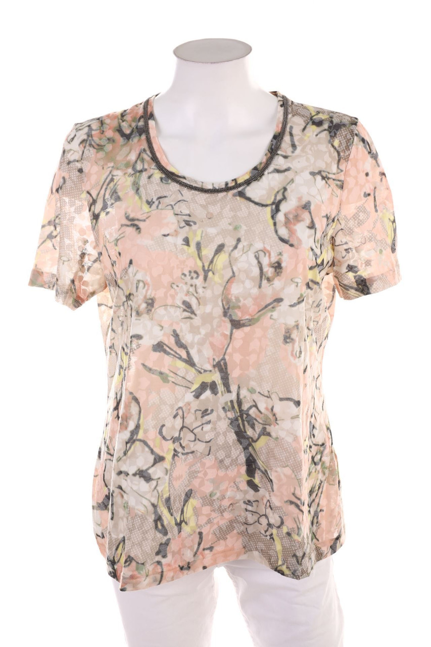 GERRY WEBER - Kurzarm-Shirt mit Muster - D 42