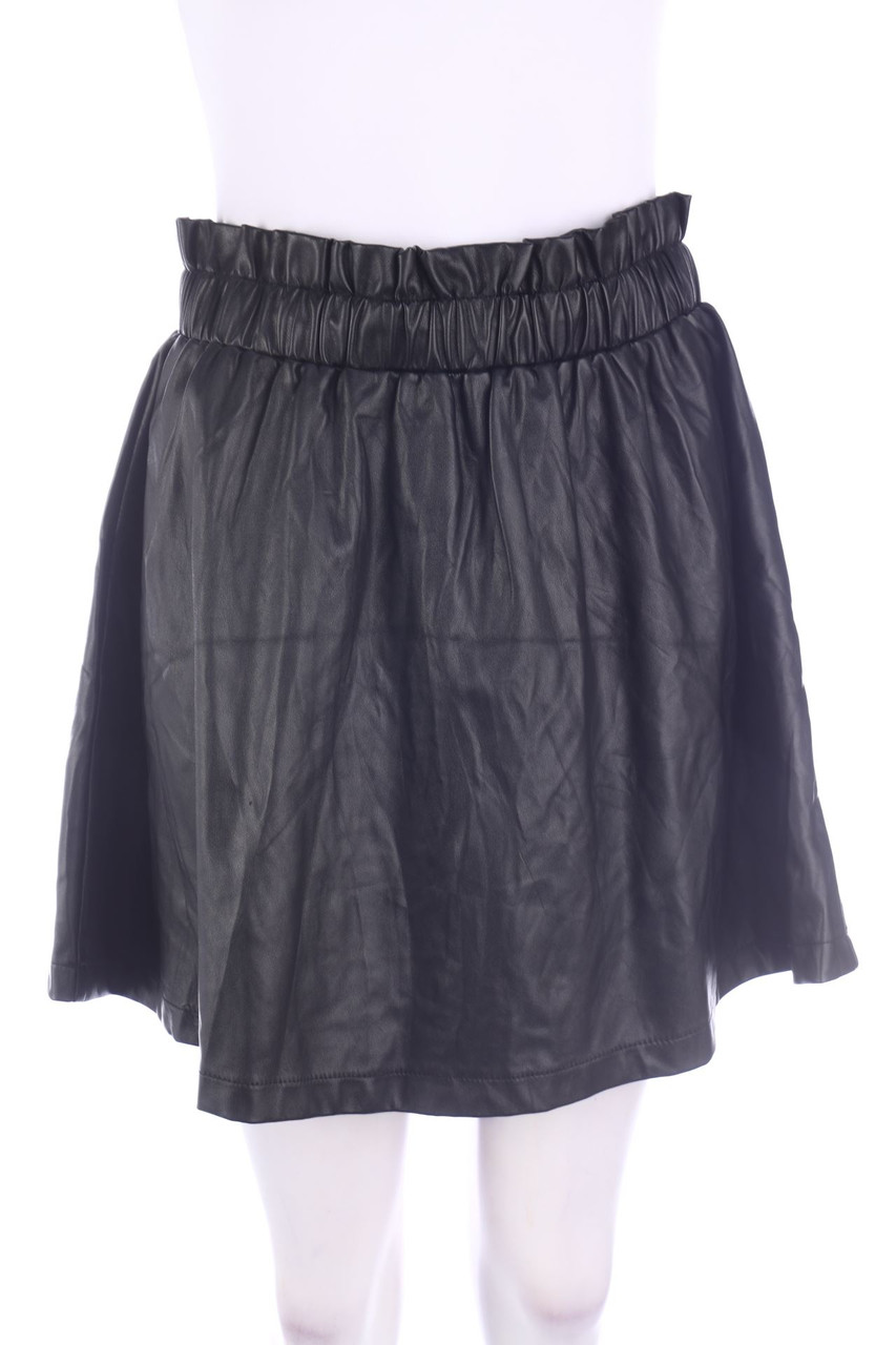 SHEIN - Faux Leather-Rock - L