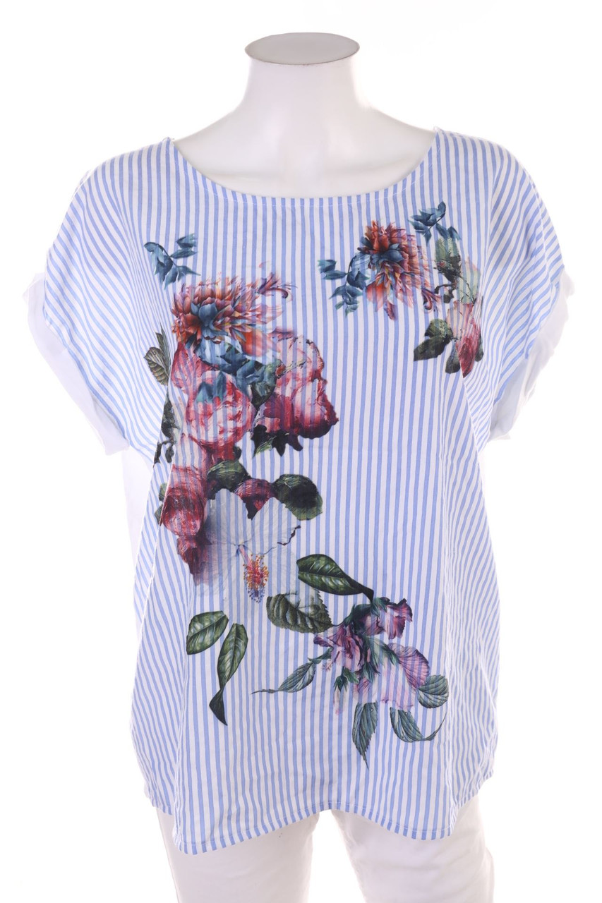 BETTY & CO - Kurzarm-Bluse - 2XL