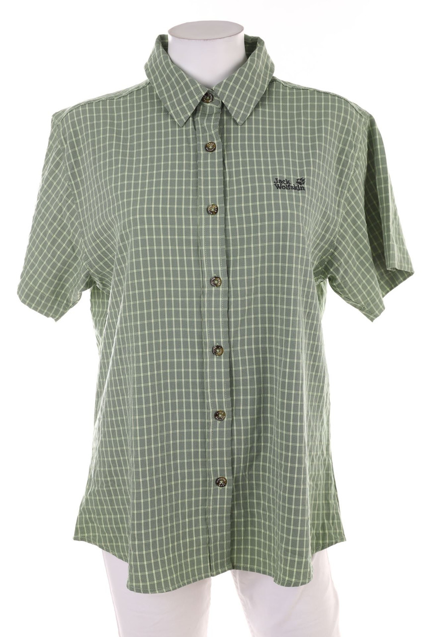 Jack Wolfskin - Hemd-Bluse mit kurzem Ärmel - M