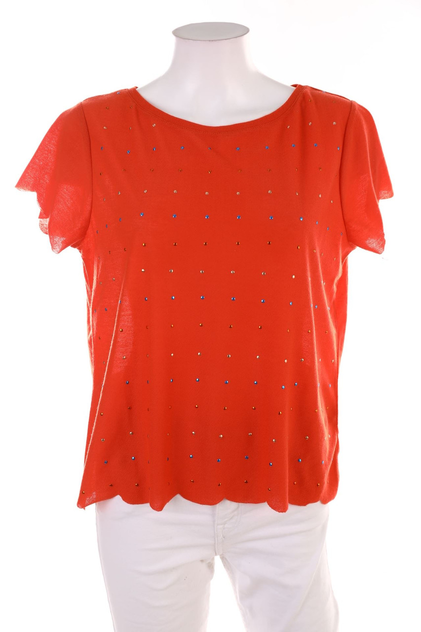 SPRINGFIELD - Kurzarm-Bluse - L