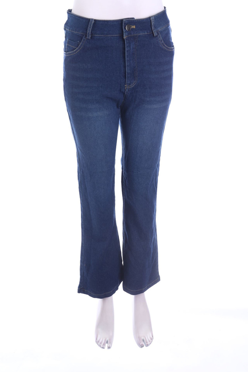 Ohne Label - Destroyed Bootcut-Jeans - M