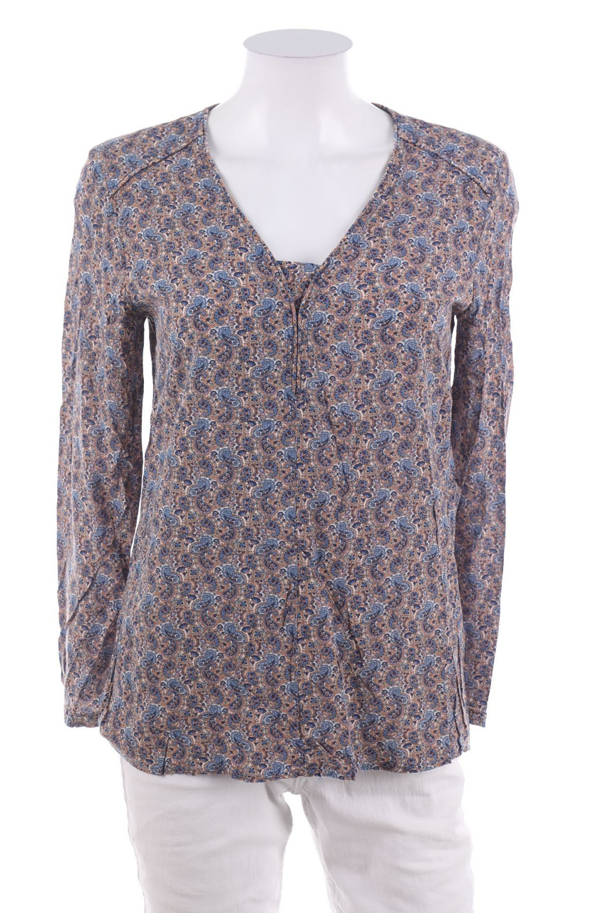 Ohne Label - Bluse mit Paisley-Print - S