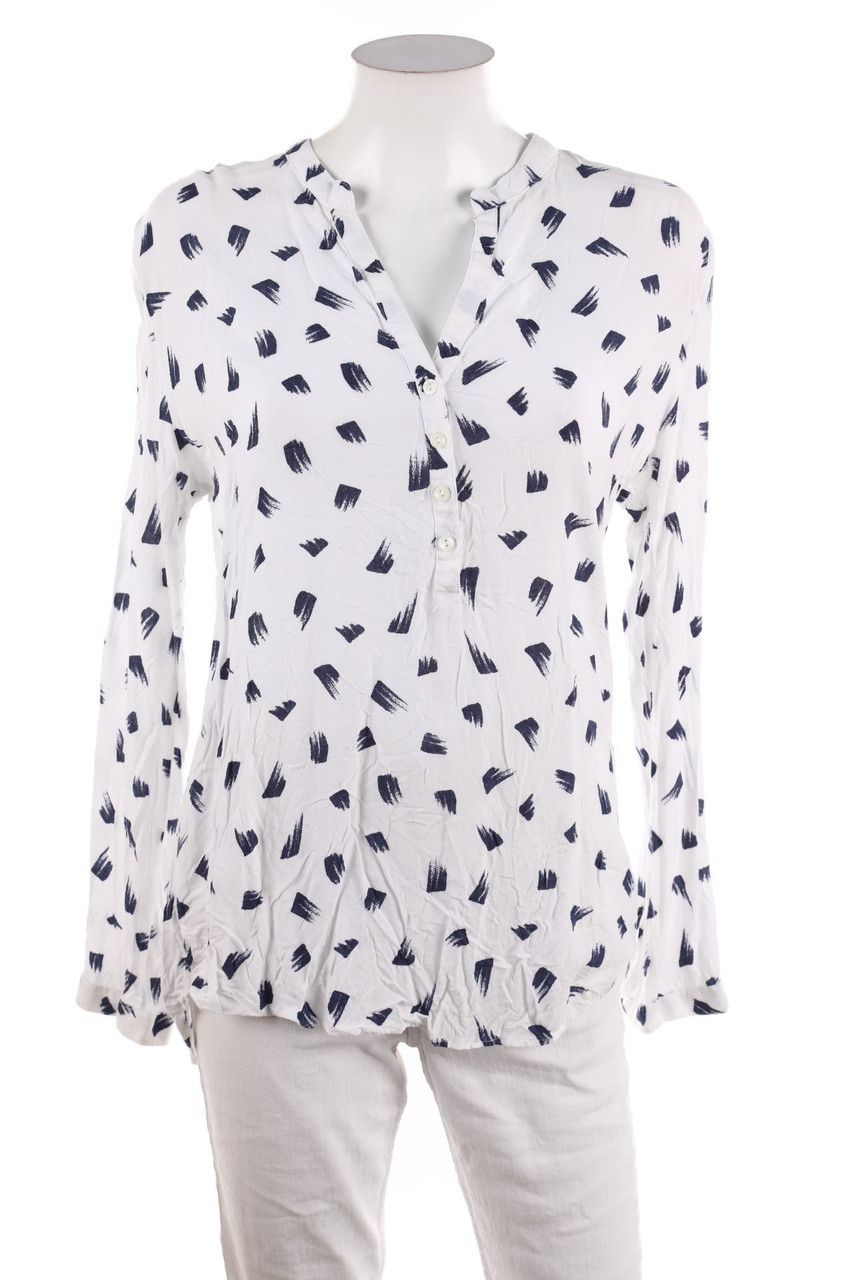 SECONDHAND - Bluse mit Print - D 40