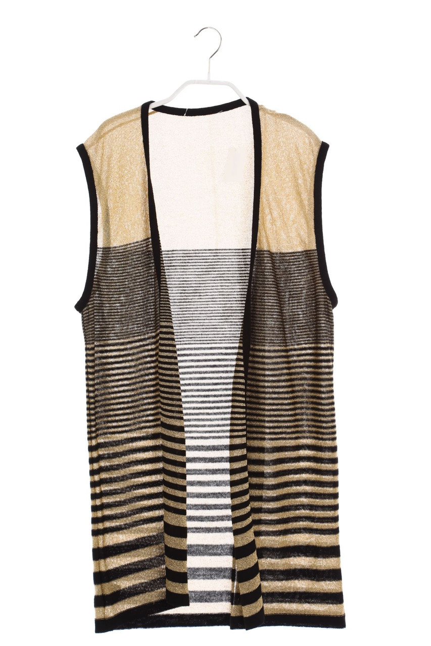SECONDHAND - Glitzer-Strick-Weste - 158