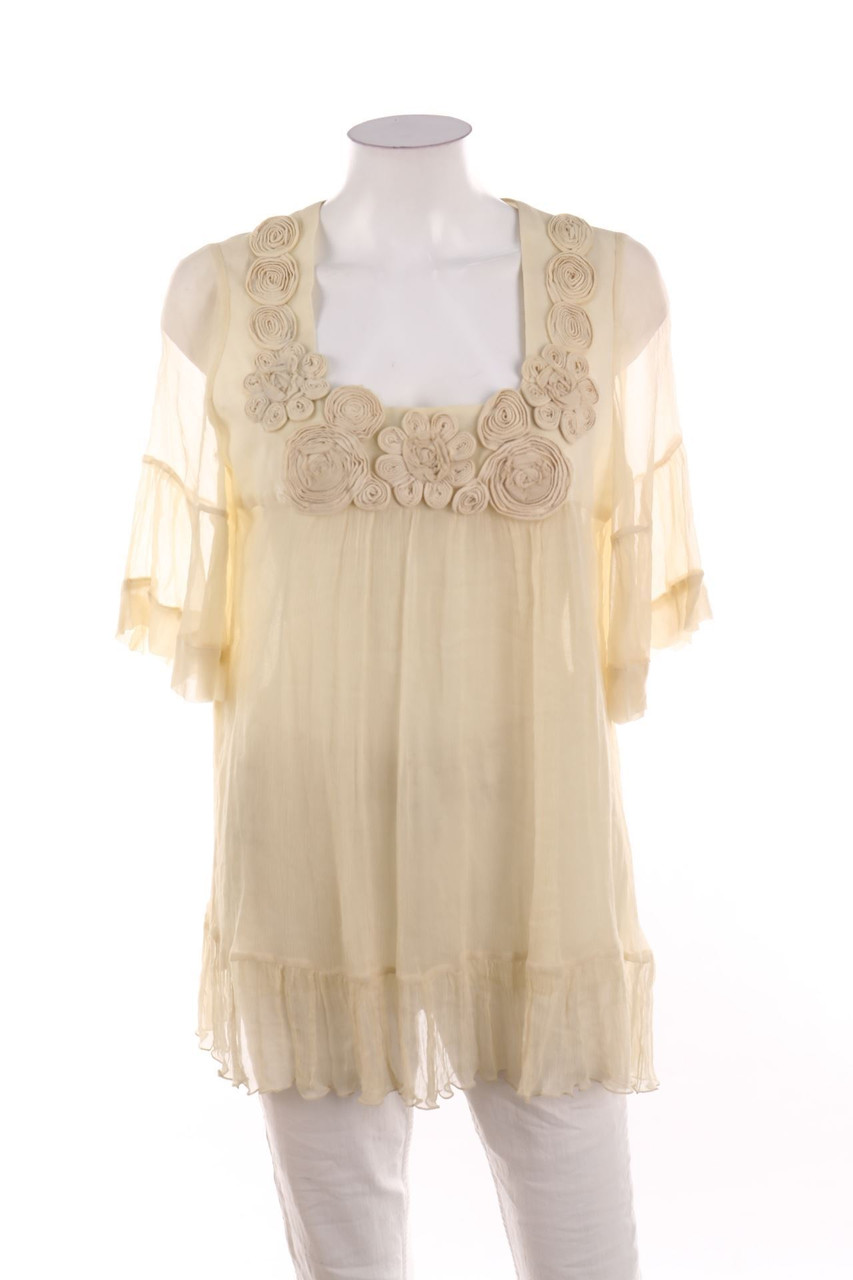 ANGEL NINA - Bluse mit Applikationen - L