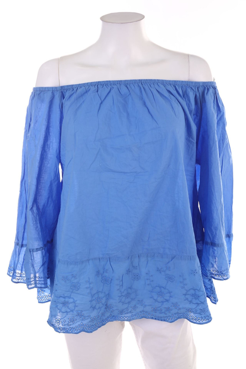 Janina curved - Carmen-Bluse - 48