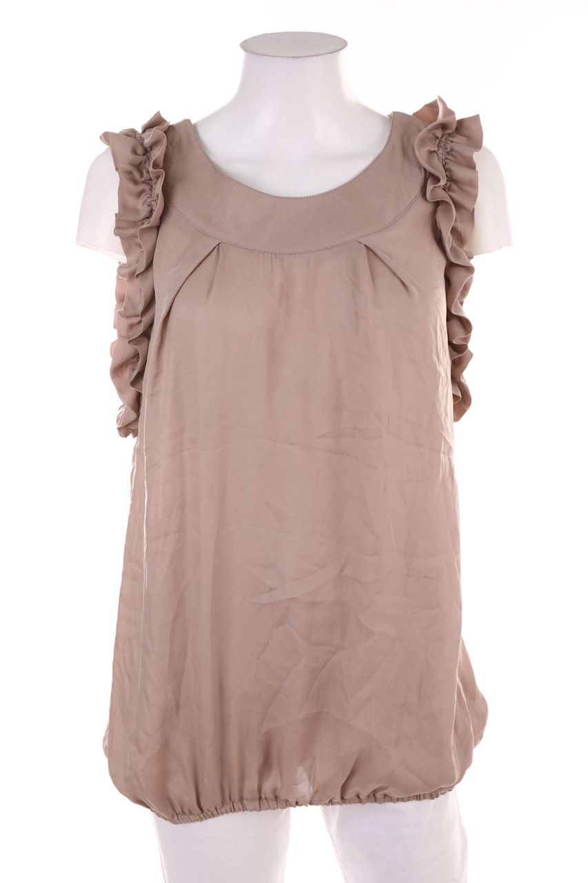 RIVER ISLAND - Blusentop mit Rüschen - 2XL