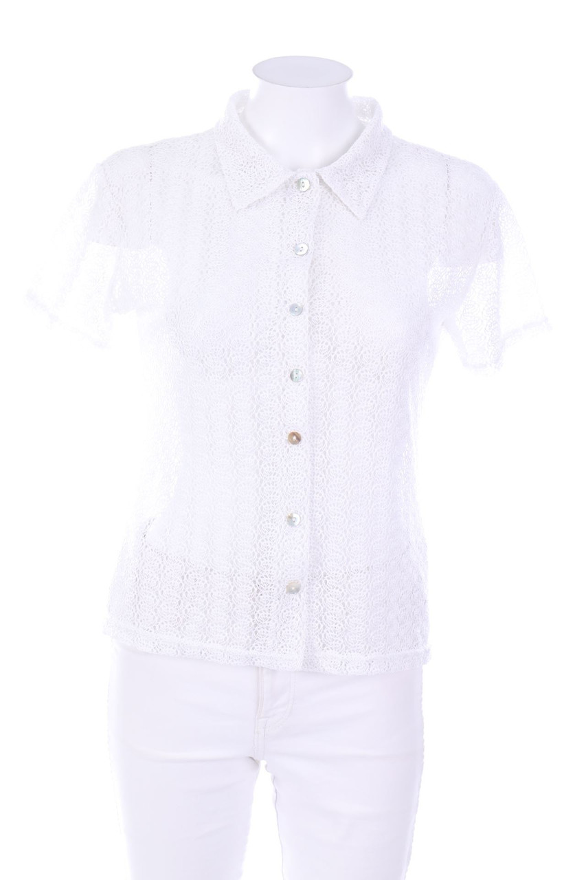 SECONDHAND - Kurzarm-Bluse - S