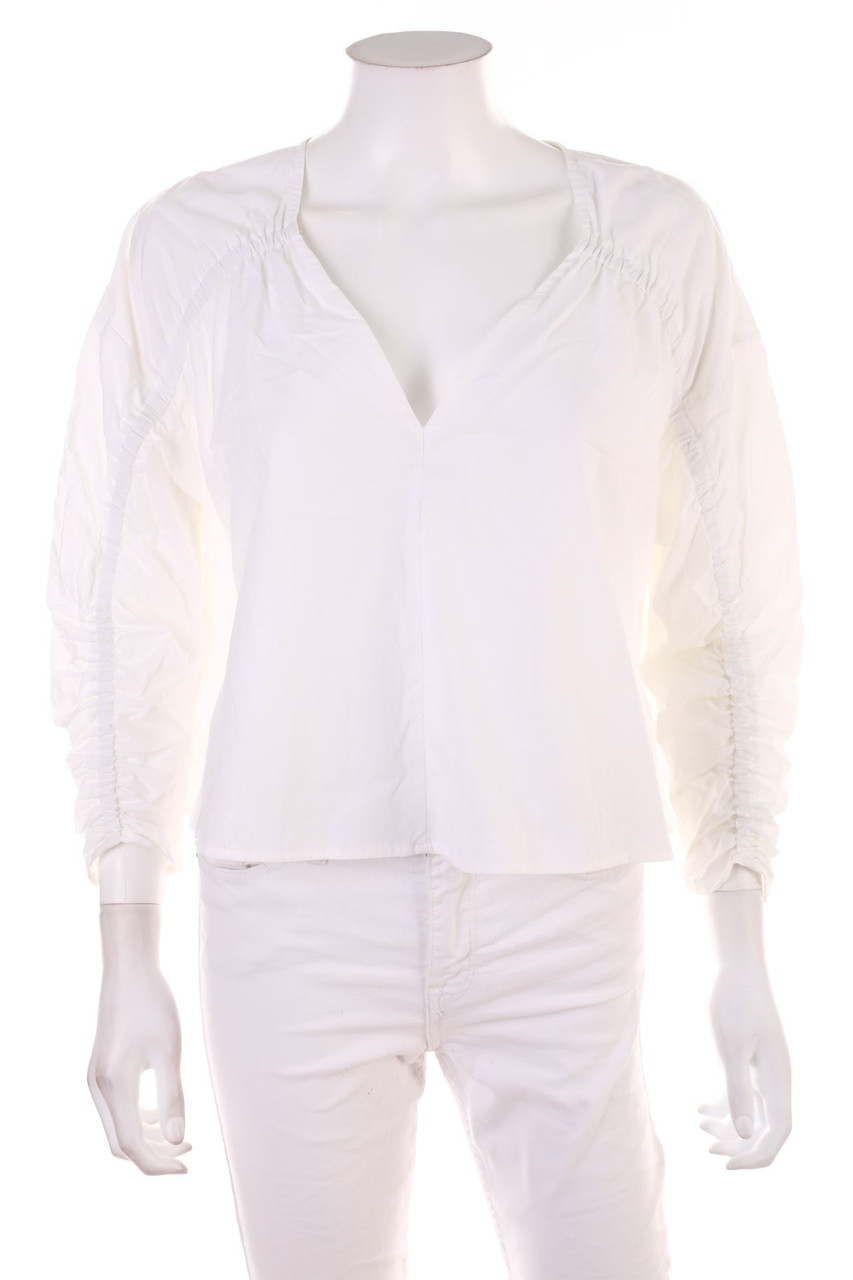 ZARA - Baumwoll-Bluse - S