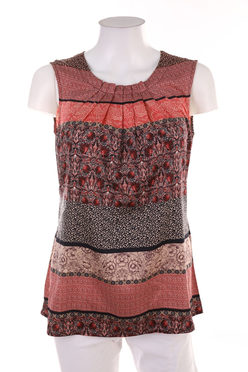 comma - Blusentop mit Falten - S