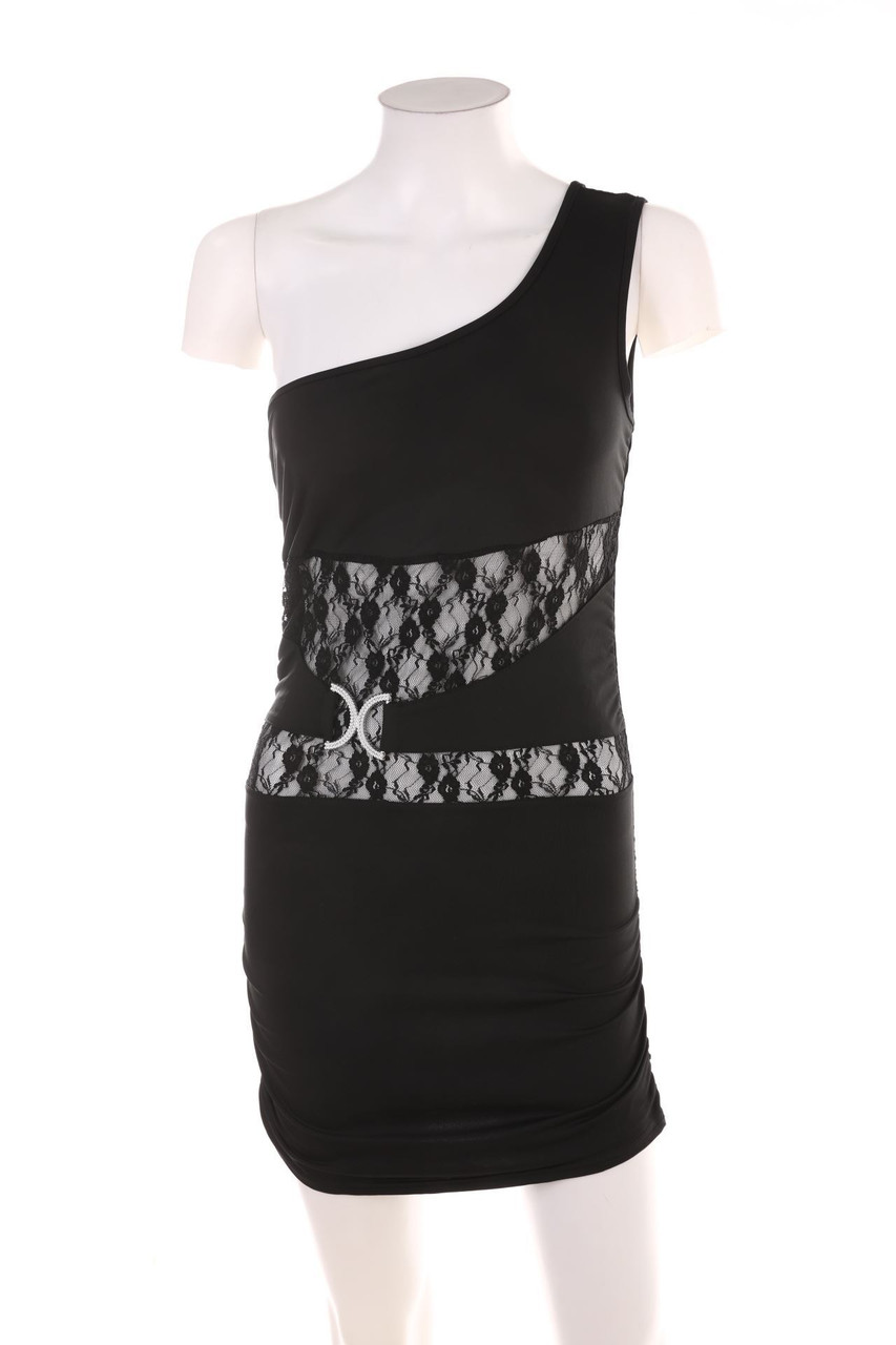 Ohne Label - Party-Kleid mit Spitze - D 32