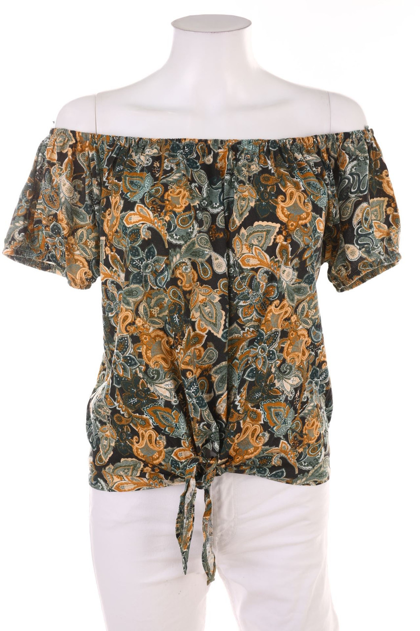 BLIND DATE - Carmen-Bluse zum Knoten - S