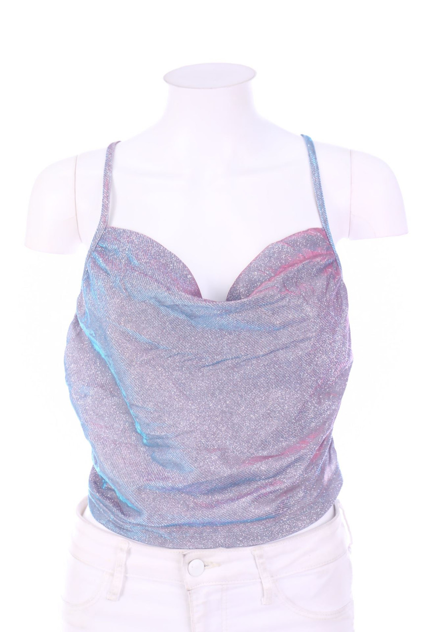 CIDER - Top mit Wasserfall-Ausschnitt - L