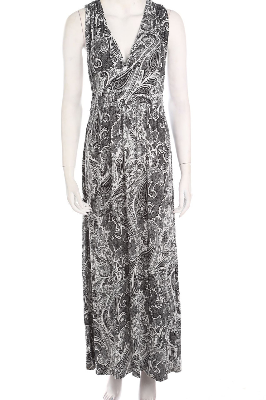 H&M - Maxi-Kleid mit Paisley-Print - L