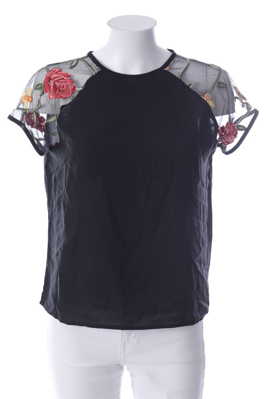 SHEIN - Kurzarm-Bluse - S