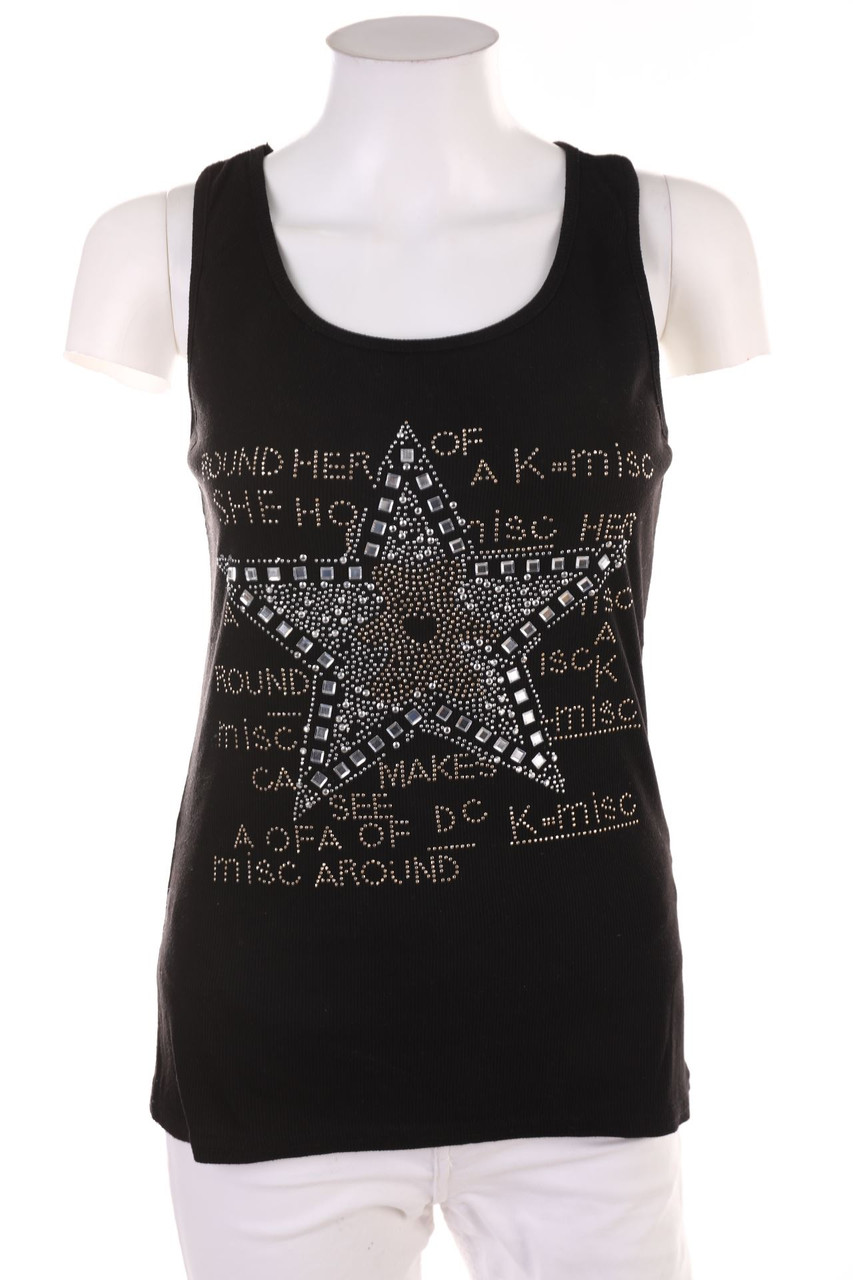 SECONDHAND - Top mit Strass-Steinen - 2XL