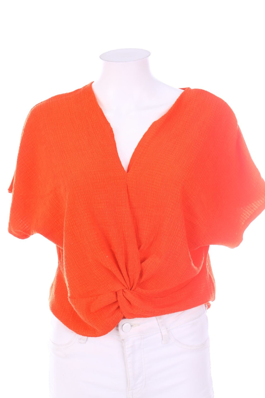 ZARA - Kurzarm-Bluse - S