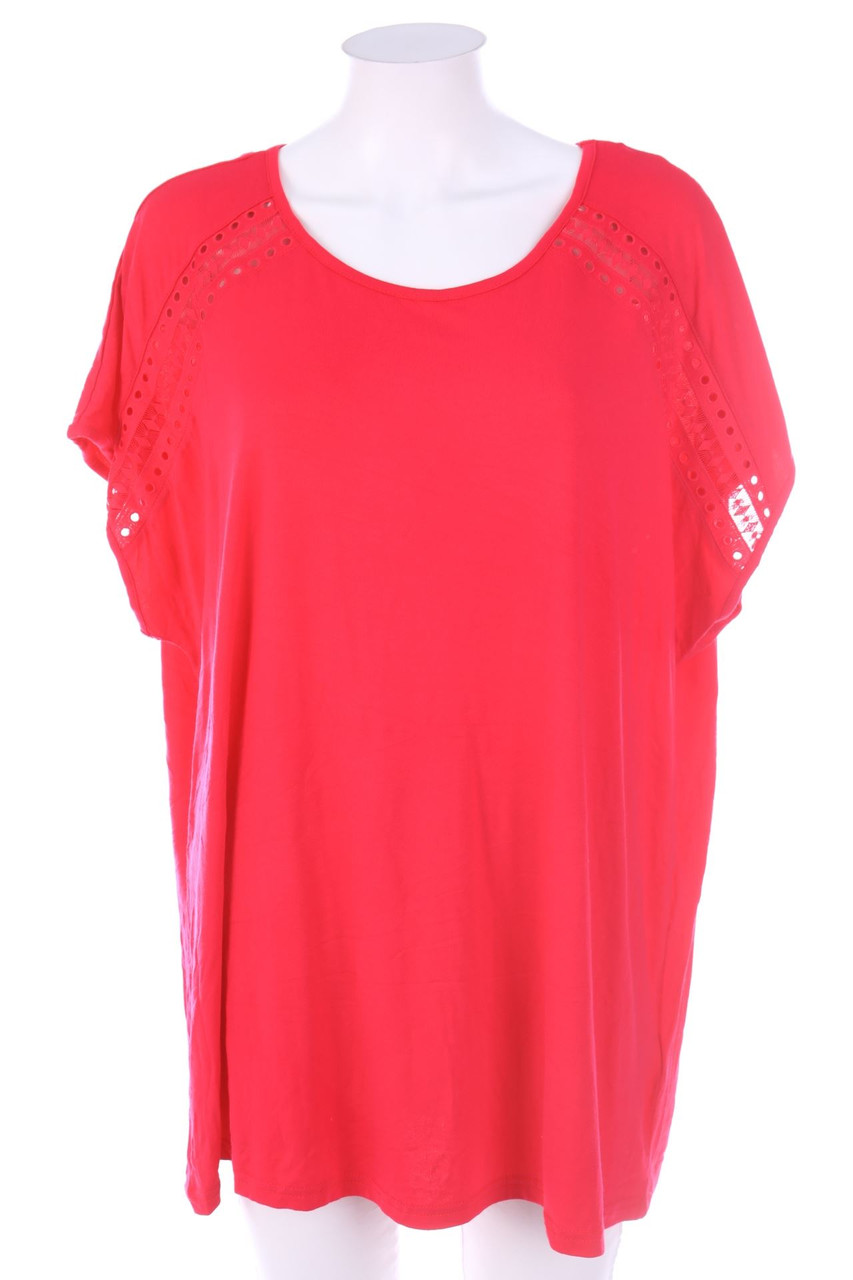 Laura Torelli plus - Kurzarm-Shirt - 48