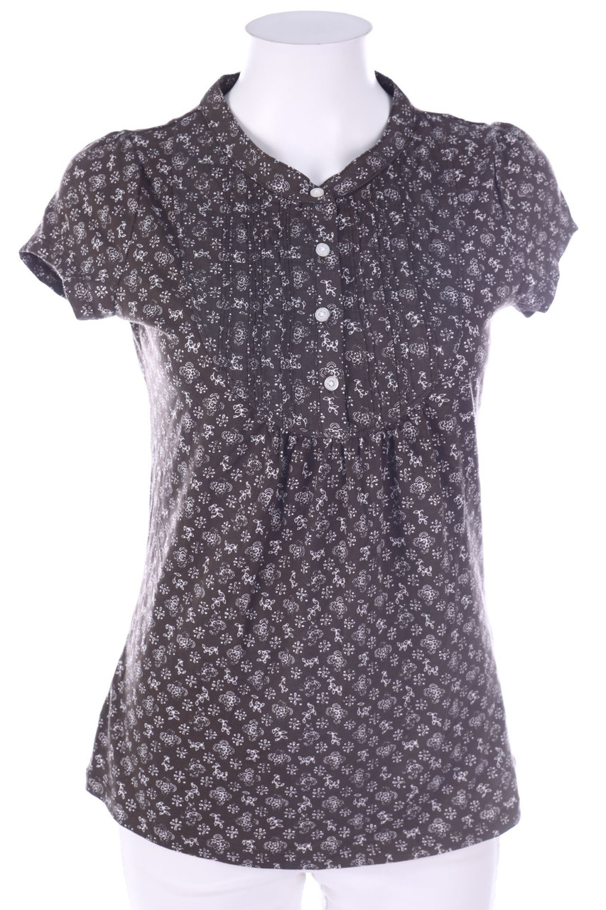 H&M LOGG - Baumwoll-Bluse - S