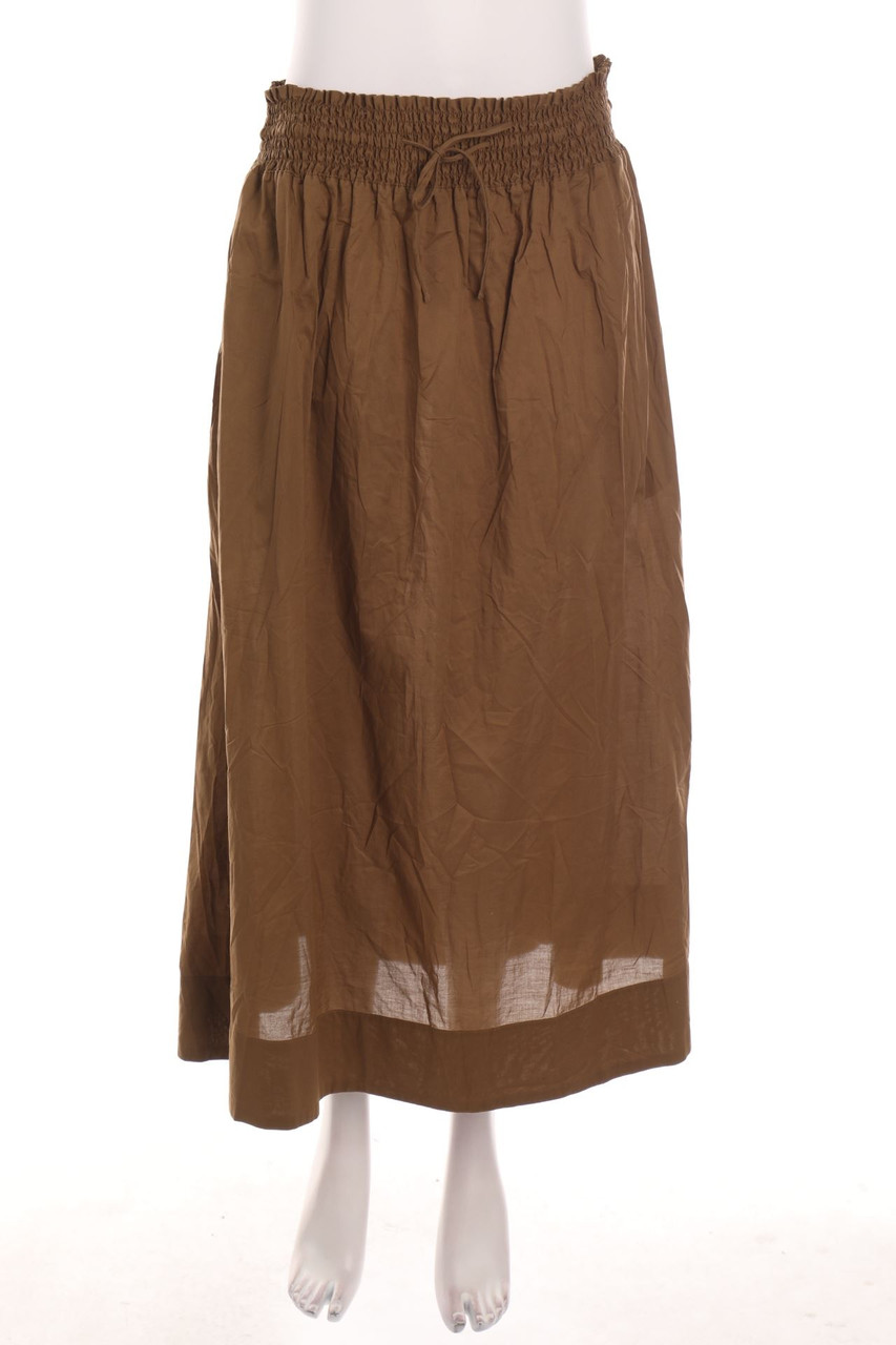 COMPTOIR DES COTONNIERS - Maxi-Rock mit Smok-Details mit Schnürung - D 38-40