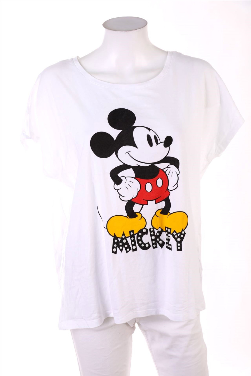 MONTEGO - Kurzarm-Shirt mit Statement-Print - XL