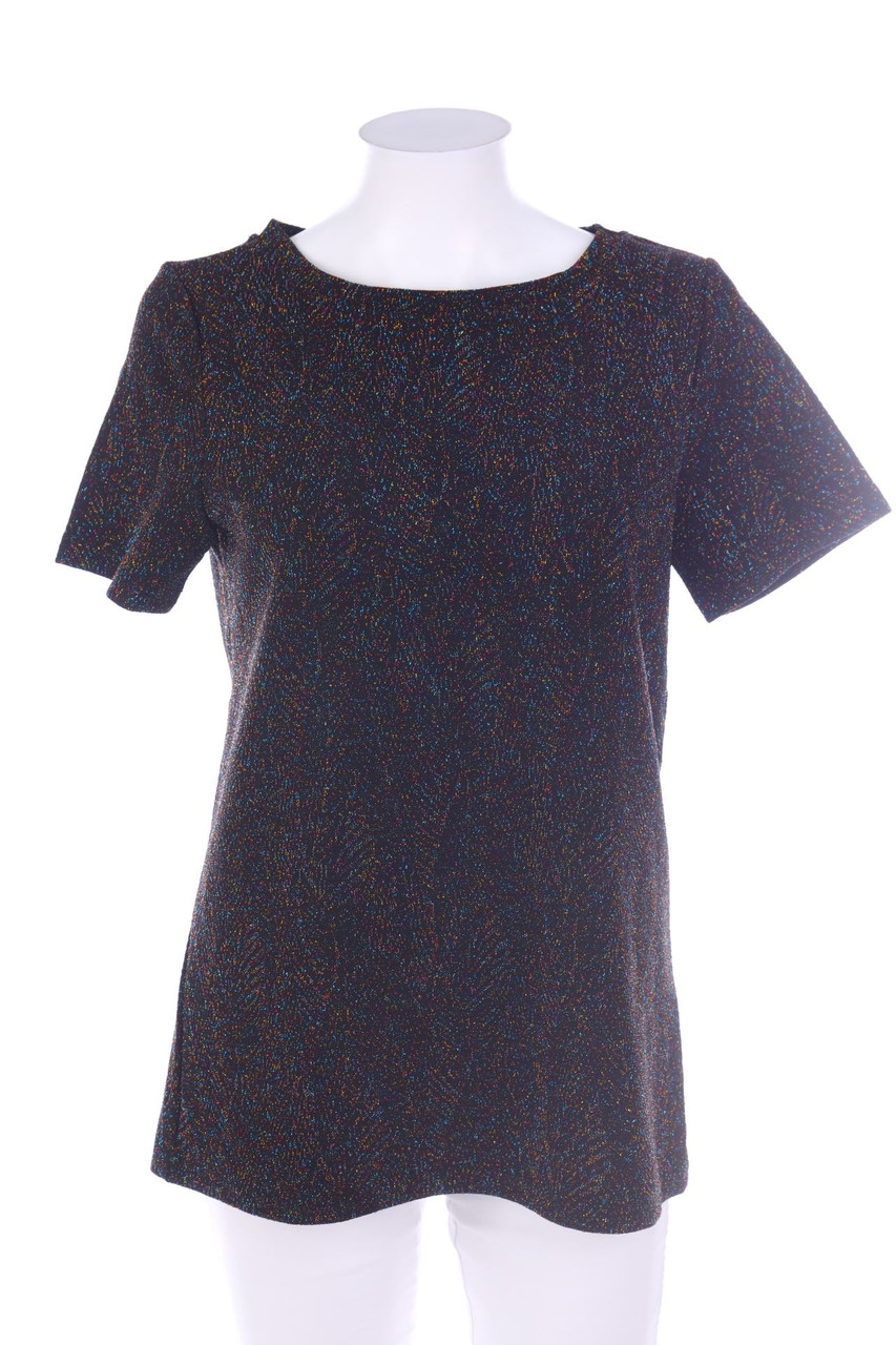 VERO MODA - Kurzarm-Shirt mit Glitzer - M