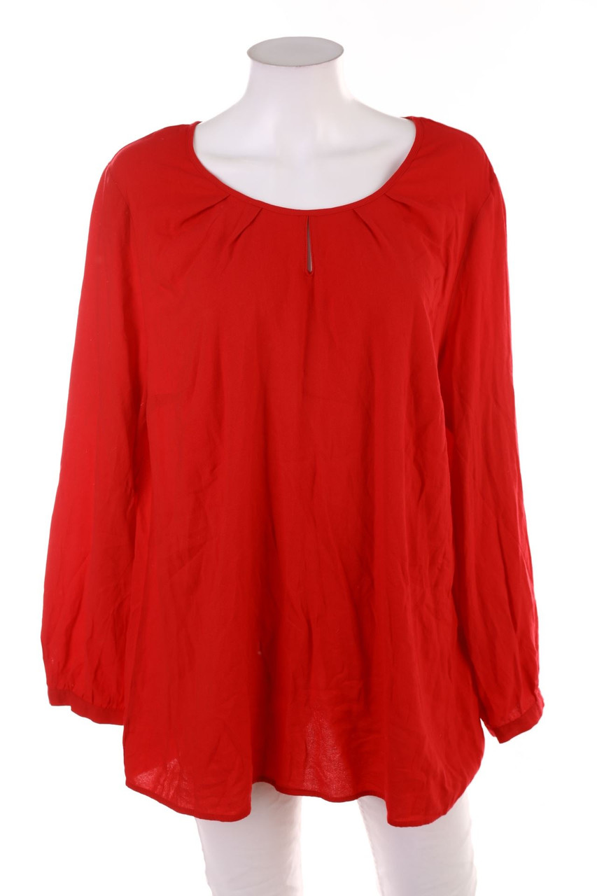 Ulla Popken - Bluse mit Falten - 3XL