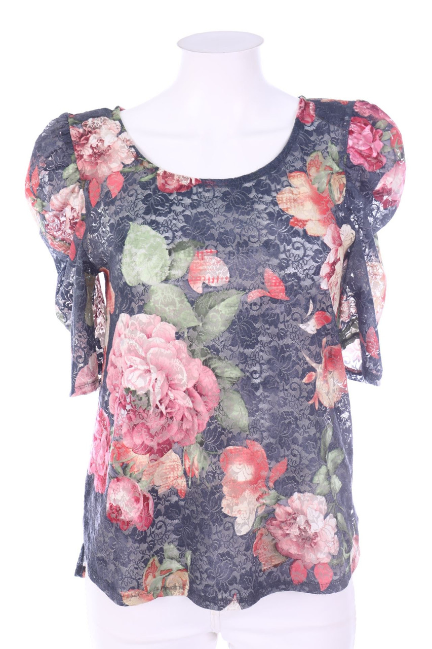 minimum - Kurzarm-Bluse - S