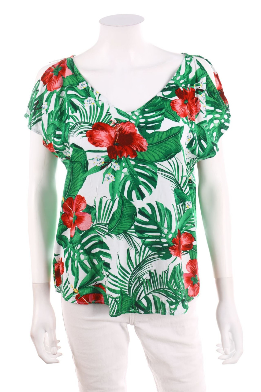 s.Oliver - Kurzarm-Bluse - L