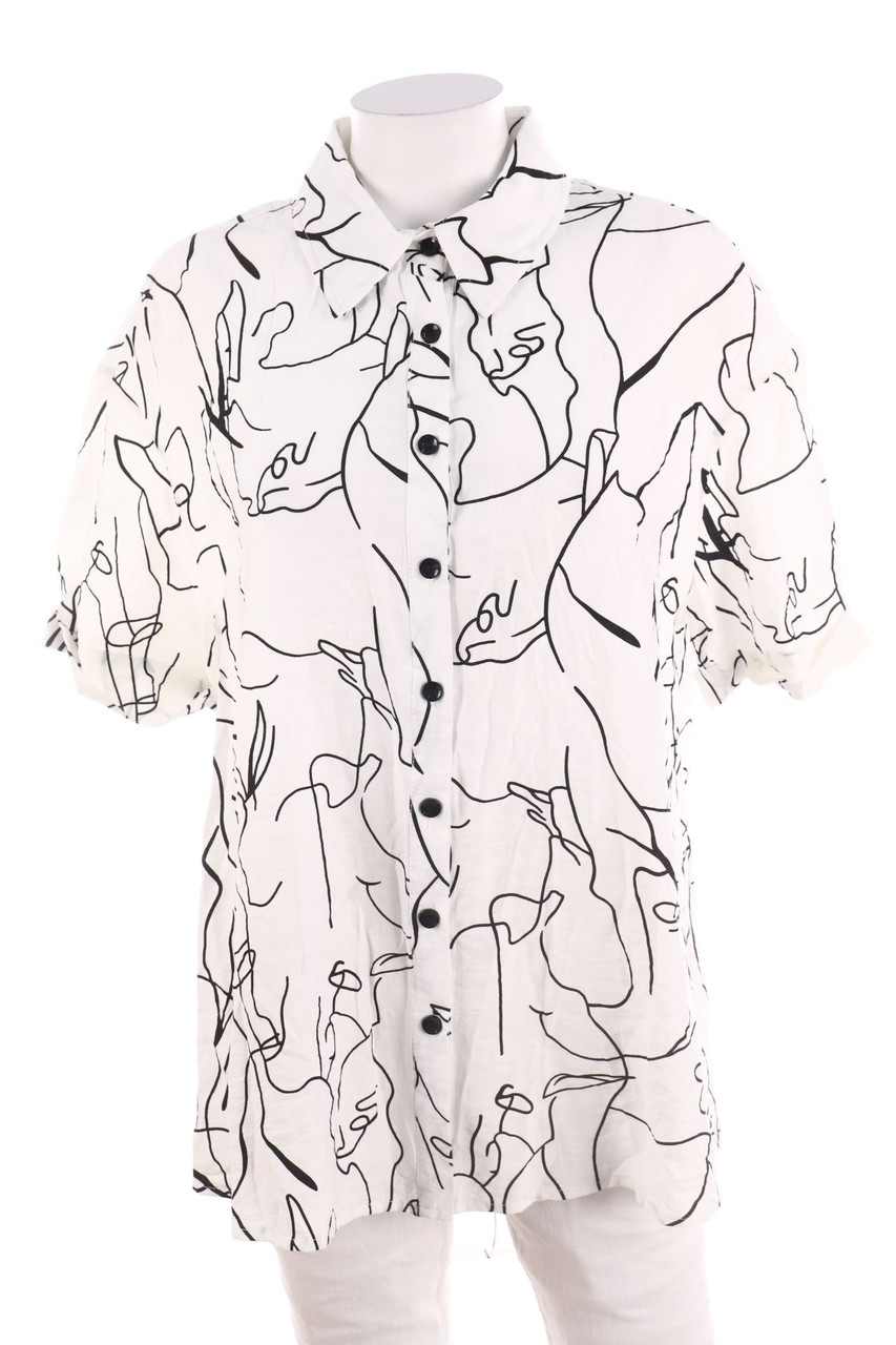 SHEIN - Kurzarm-Bluse - M