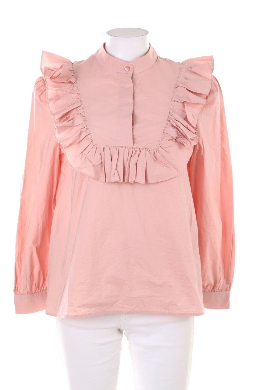 Dondup - Volant-Bluse - 2XL
