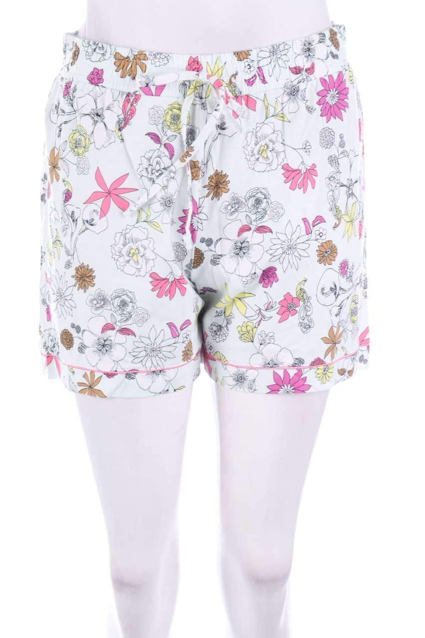 CALIDA - Baumwoll-Shorts mit Blumen-Print - S